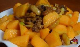 哈密瓜炒着吃,哈密瓜炒出新风味